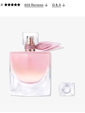 Lancome Pink Gradient Eau de Parfum Bottle